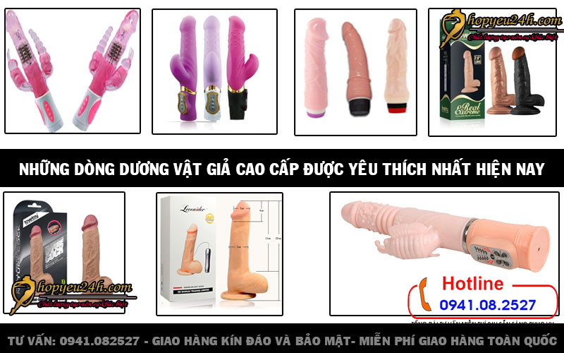 Các loại dương vật giả được ưa chuộng